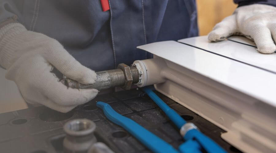Professional water heater repair services in Runnells, IA